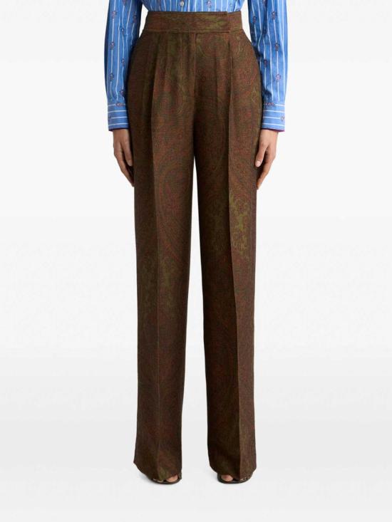26FW 에트로 팬츠 99TJB1BWREA0073S980 BROWN - ETRO