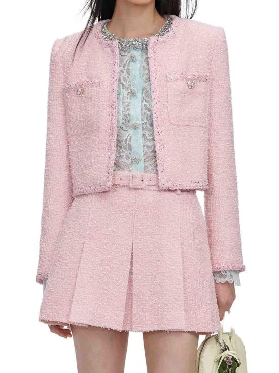 26FW 셀프 포트레이트 패딩 PF26112J PINK - SELF PORTRAIT