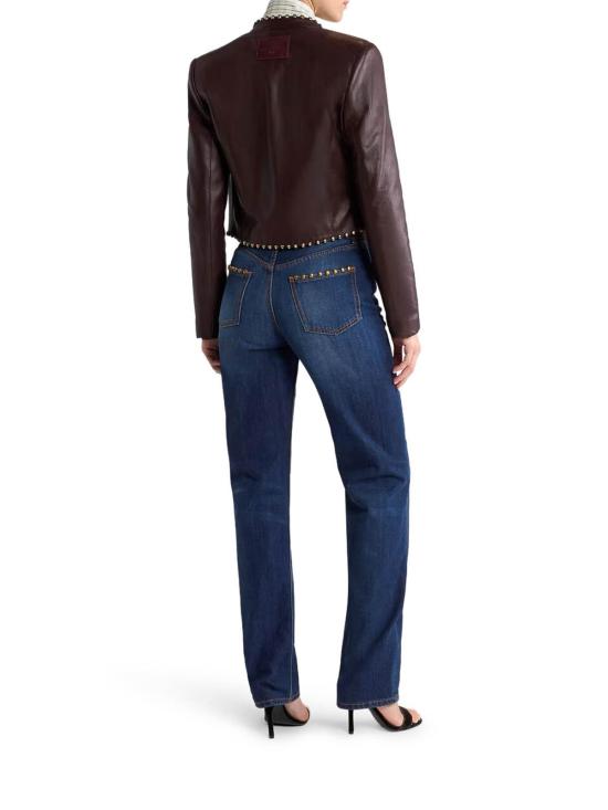 26FW 에트로 가죽 자켓 WROA0036AP126R0369 MULTICOLOUR - ETRO