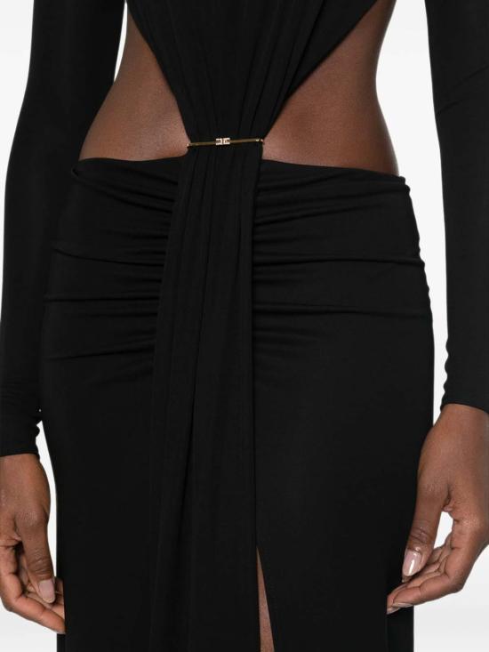 26FW 엘리자베타프랜치 미디 스커트 ABR3467E2110 BLACK - ELISABETTA FRANCHI