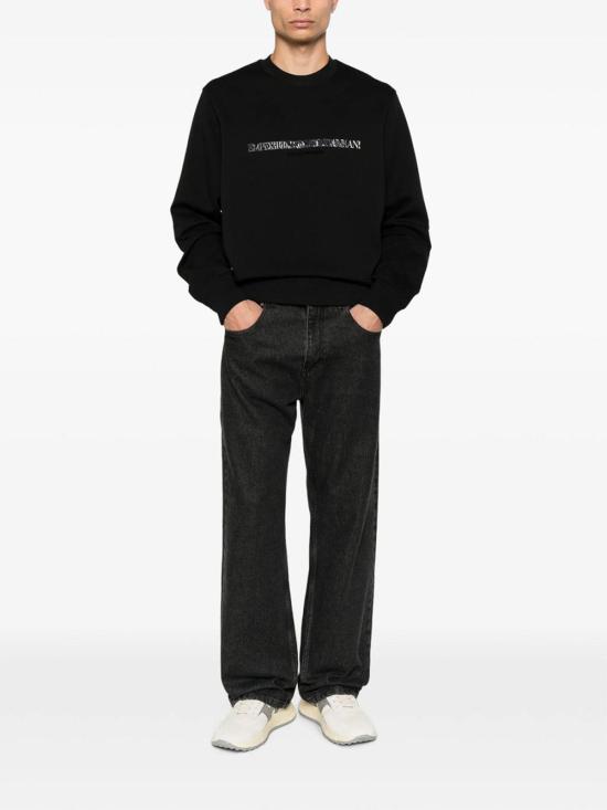 26FW 엠포리오 아르마니 탑 AF10013EM007352MC721 BLACK - EMPORIO ARMANI