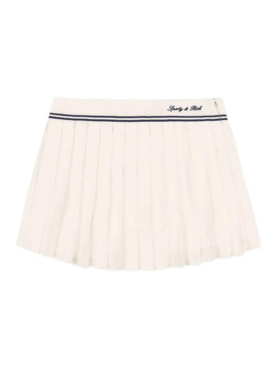 26FW 스포티앤리치 미디 스커트 SK01275326WHECRU WHITE