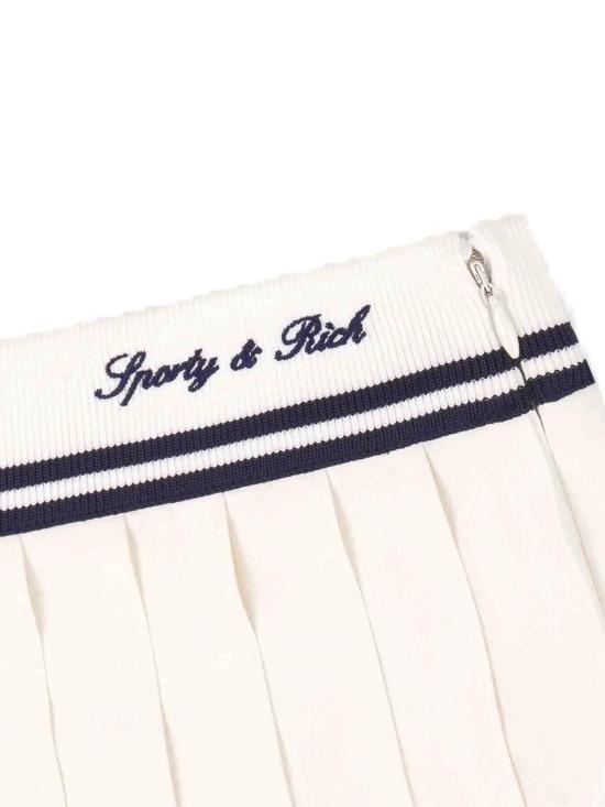 26FW 스포티앤리치 미디 스커트 SK01275326WHECRU WHITE - SPORTY & RICH