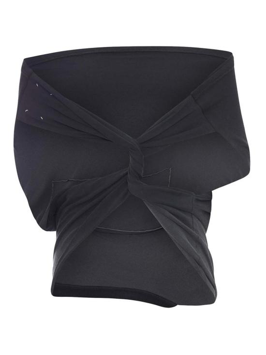 26FW 마르지엘라 민소매 티셔츠 S29NL0063S24575980 BLACK - MAISON MARGIELA