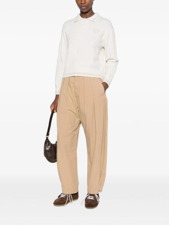 26FW 메종키츠네 탑 MRWKL02KT1171PUECR BEIGE - MAISON KITSUNE