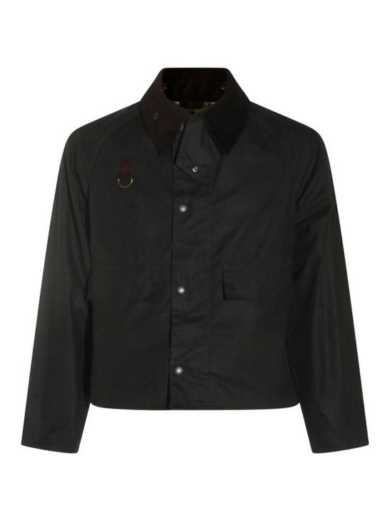 26FW 바버 SPEY 스페이 슬림 왁스 재킷 MWX1212SG51 BLACK