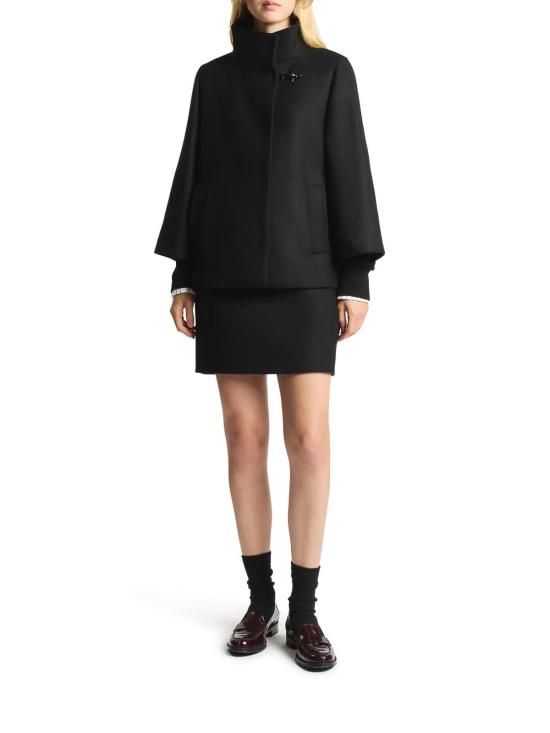 26FW 페이 미디 스커트 NAW12534490YMVB999 BLACK - FAY