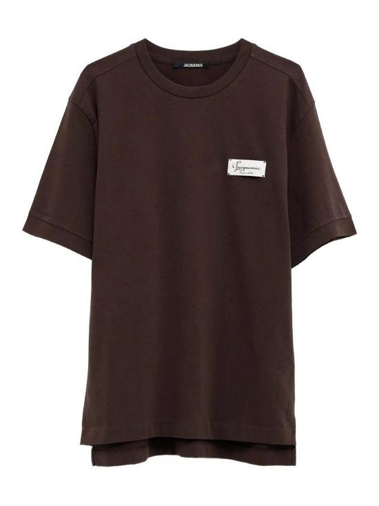 26FW 자크뮈스 반팔 티셔츠 TSU00329AJ00327881 BROWN