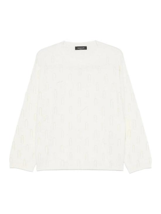 26FW 파비아나 필리피 탑 MAD216F395M28125 WHITE