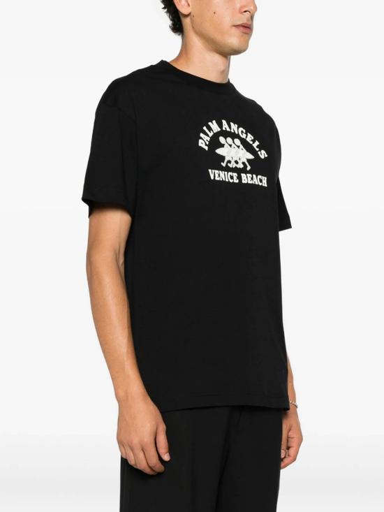 26FW 팜앤젤스 반팔 티셔츠 PAMAA001JR0131003 BLACK - PALM ANGELS