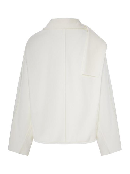 26FW 조르지오 아르마니 탑 GW004263AF27682U0003 WHITE - GIORGIO ARMANI