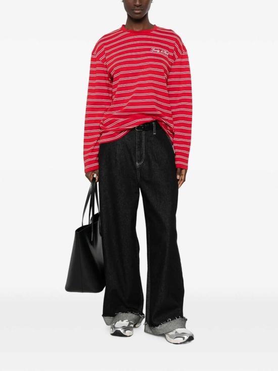 26FW 스포티앤리치 탑 TO124710326RERUBWH RED - SPORTY & RICH