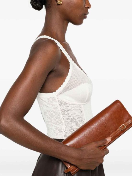 26FW 엘리자베타프랜치 민소매 티셔츠 BK07Q66E2193 BEIGE - ELISABETTA FRANCHI