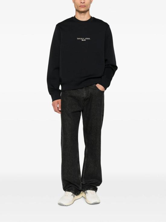 26FW 엠포리오 아르마니 탑 AF10013EM007352MB844 BLACK - EMPORIO ARMANI