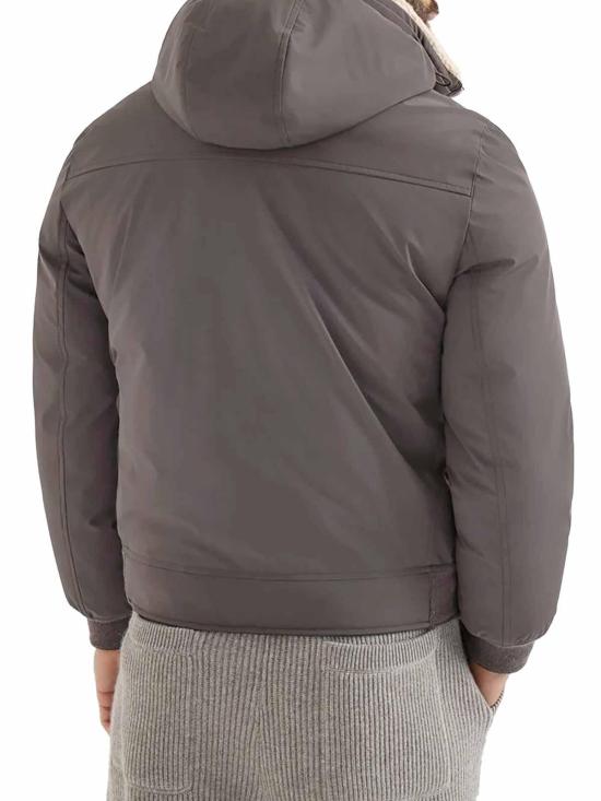 26FW 브루넬로 쿠치넬리 숏패딩 MV4061606C106 GREY - BRUNELLO CUCINELLI