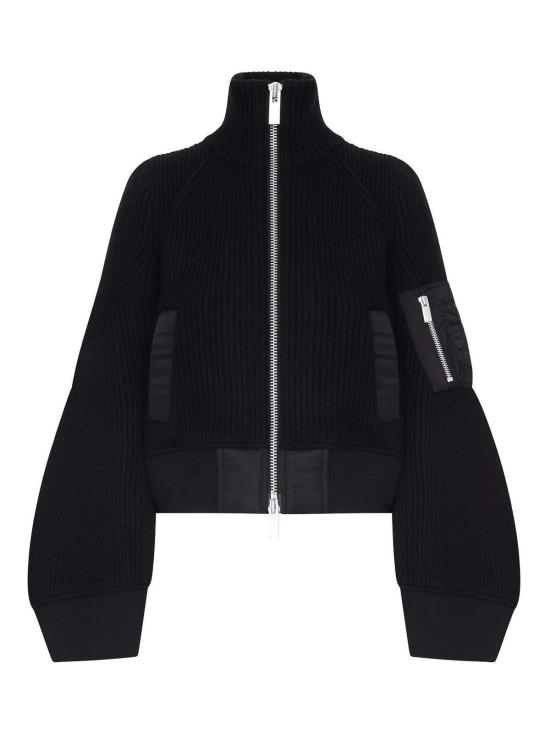 26FW 사카이 터틀넥 2608585001 BLACK