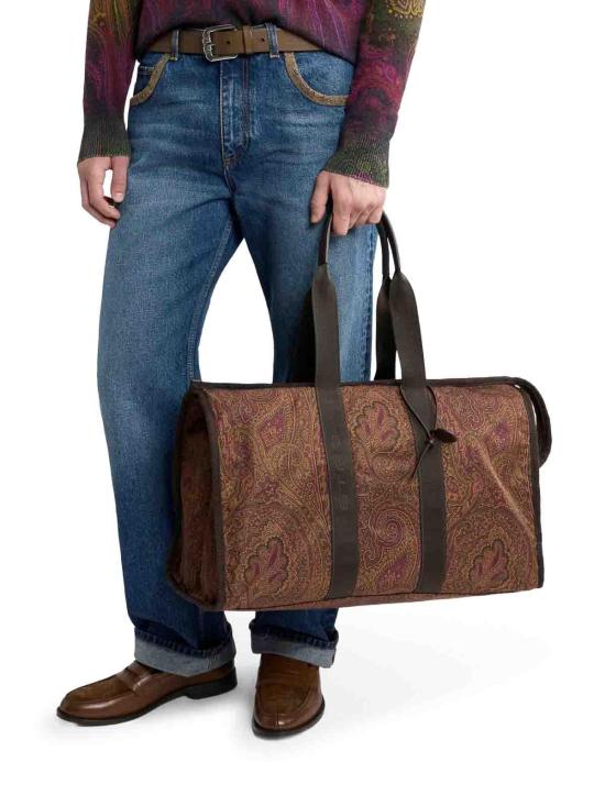 26FW 에트로 더플백 MP1L0001AK18VX0825 BROWN - ETRO