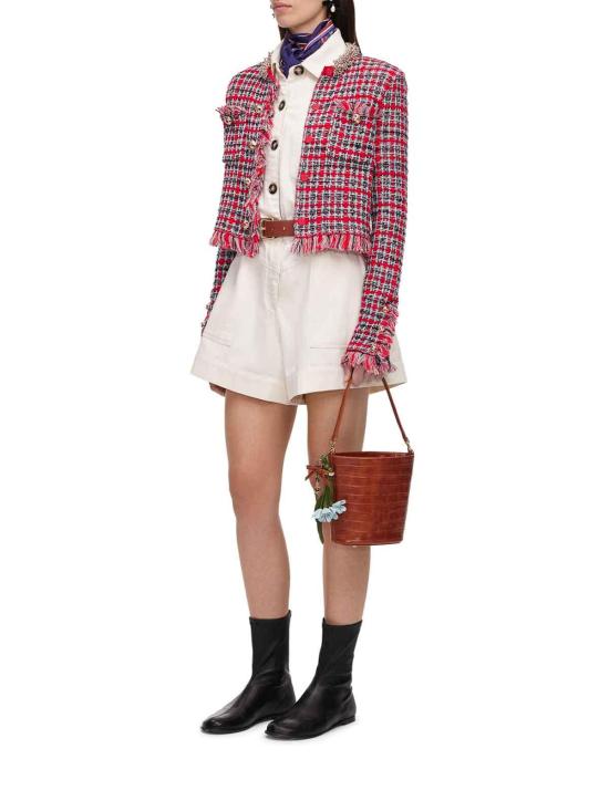 26FW 셀프 포트레이트 숏팬츠 AW26146J RED - SELF PORTRAIT