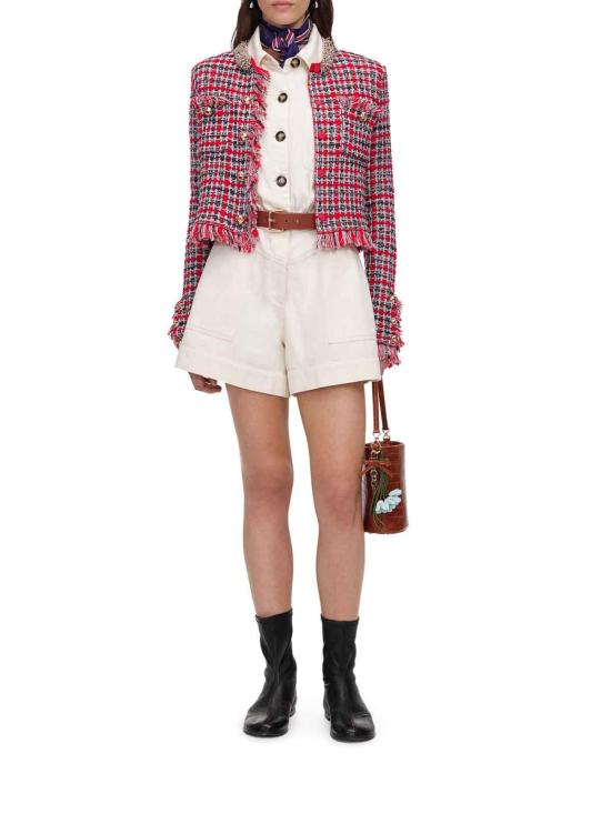 26FW 셀프 포트레이트 숏팬츠 AW26146J RED - SELF PORTRAIT