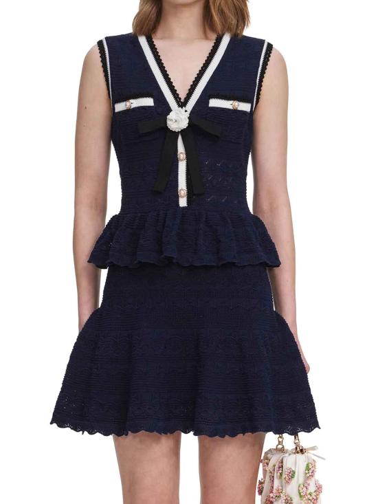 26FW 셀프 포트레이트 숏팬츠 PF26075S BLUE - SELF PORTRAIT