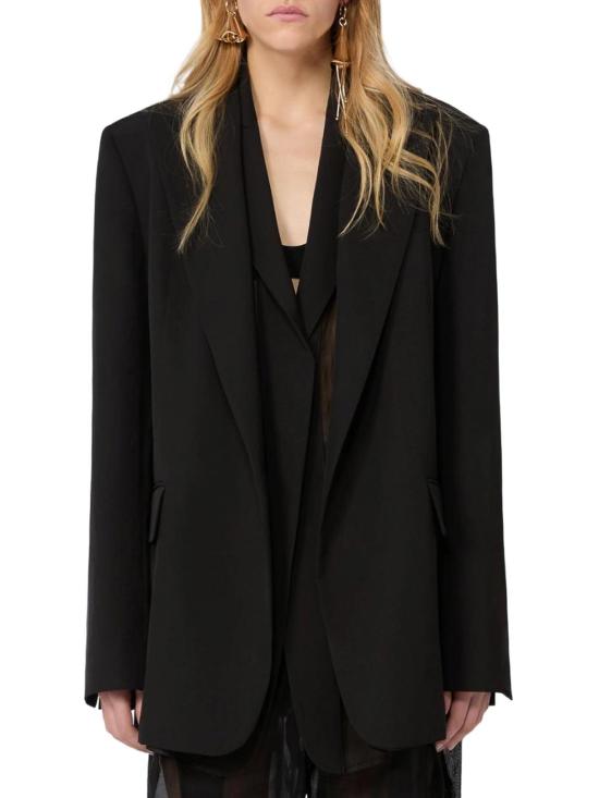 25FW 스포트막스 수트 자켓 26120410336E15 BLACK - SPORTMAX