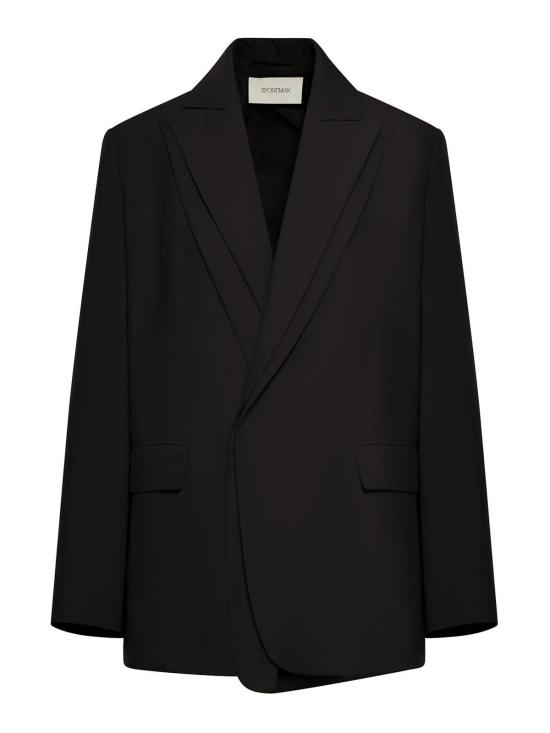25FW 스포트막스 수트 자켓 26120410336E15 BLACK