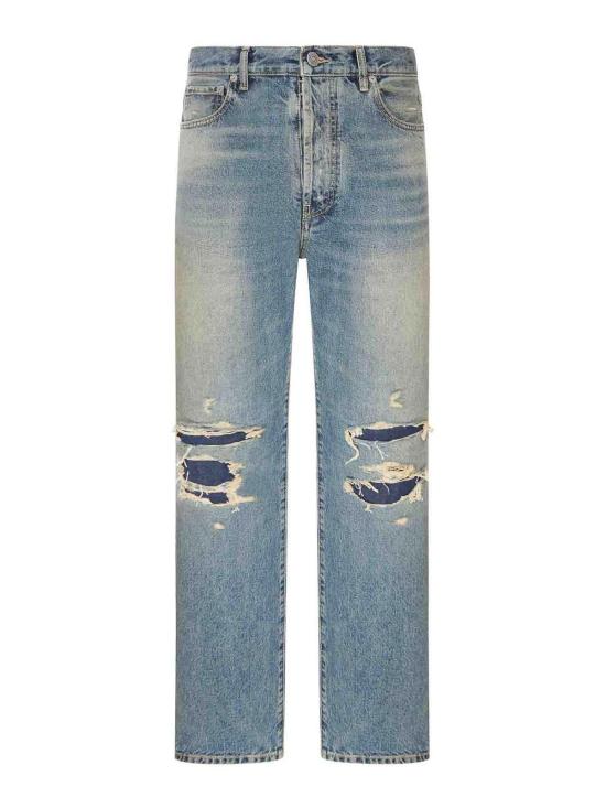 26FW 마르지엘라 스트레이트 팬츠 S67LA0053M30066965 BLUE