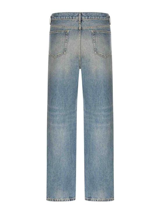 26FW 마르지엘라 스트레이트 팬츠 S67LA0053M30066965 BLUE - MAISON MARGIELA