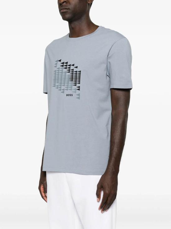 26FW 휴고보스 반팔 티셔츠 50566853026 GREY - HUGO BOSS