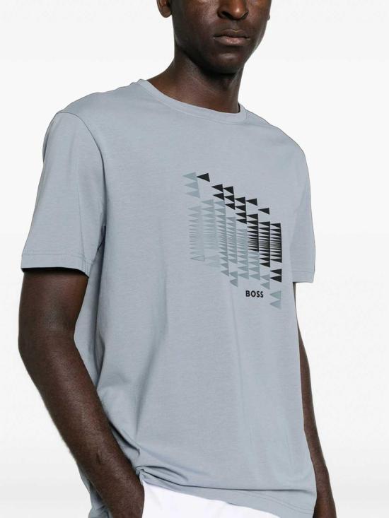 26FW 휴고보스 반팔 티셔츠 50566853026 GREY - HUGO BOSS