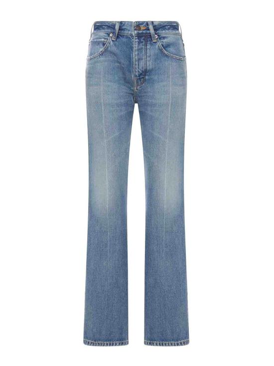 26FW 발렌시아가 스트레이트 팬츠 A001OITDW145002 BLUE