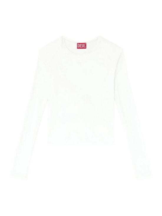 26FW 디젤 민소매 티셔츠 0BLCNA26071141 WHITE