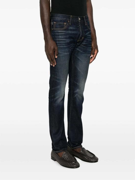 26FW 톰포드 스트레이트 팬츠 DMC101DPS001UBO BLUE - TOMFORD
