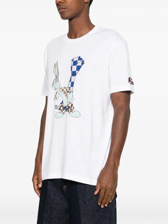 26FW 아이스 비 아이스버그 반팔 티셔츠 F04363251101 WHITE - ICE B ICEBERG