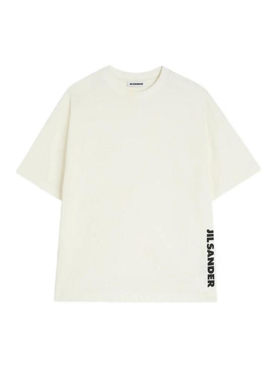 26FW 질샌더 반팔 티셔츠 J20347J22GC0277102 WHITE