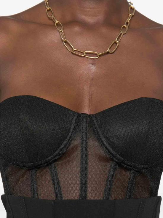 26FW 엘리자베타프랜치 민소매 티셔츠 TO07567E2110 BLACK - ELISABETTA FRANCHI