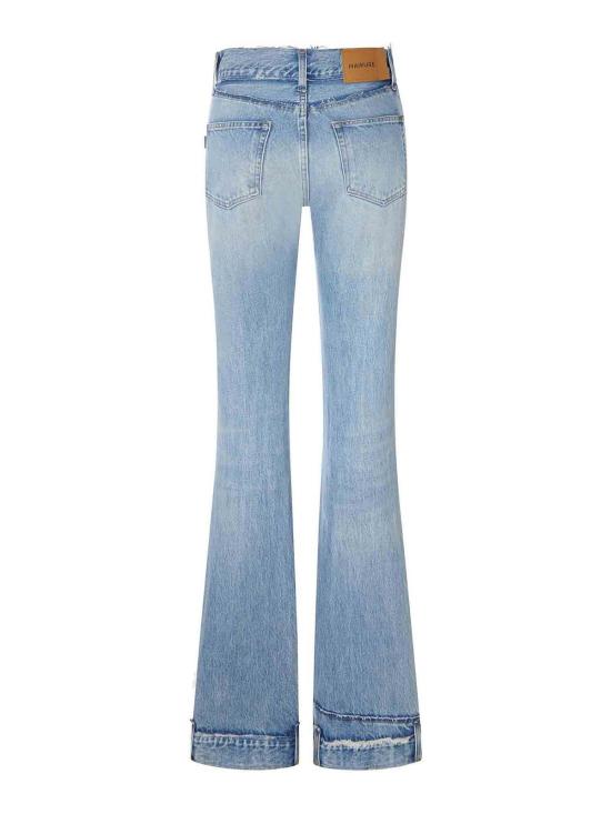 26FW 하이쿠레 플레어 팬츠 HEW03374DF106L0943 BLUE - HAIKURE