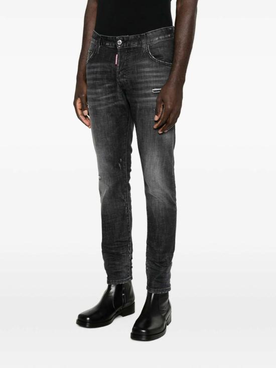 26FW 디스퀘어드2 스트레이트 팬츠 S30357S74LB1983900 BLACK - DSQUARED2