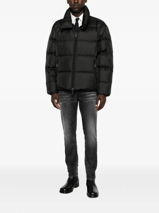 26FW 디스퀘어드2 스트레이트 팬츠 S30357S74LB1983900 BLACK - DSQUARED2