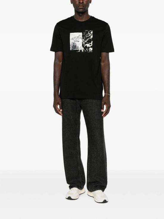 26FW 휴고보스 반팔 티셔츠 50566627002 BLACK - HUGO BOSS
