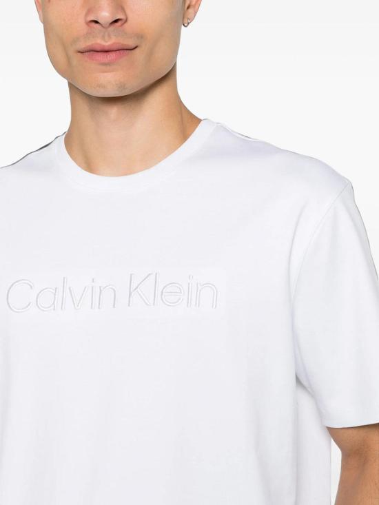 26FW 캘빈클라인 반팔 티셔츠 LV04LH804GYAFBRWHI WHITE - CALVIN KLEIN