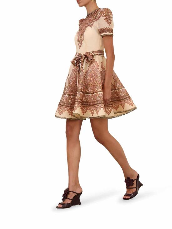 26FW 짐머만 숏팬츠 9767DF262LAPA NUDE NEUTRALS - ZIMMERMANN
