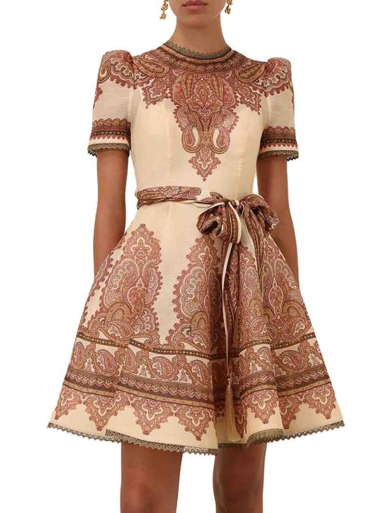 26FW 짐머만 숏팬츠 9767DF262LAPA NUDE NEUTRALS - ZIMMERMANN