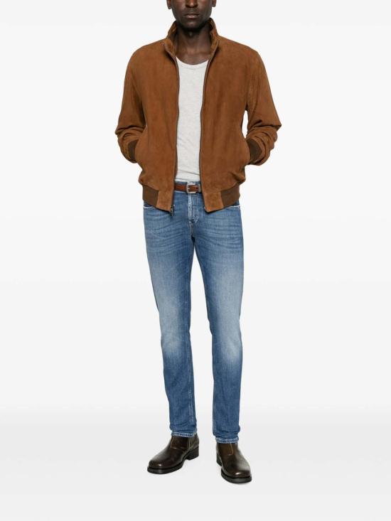 26FW 돈답 스트레이트 팬츠 UP232J45800 BLUE - DONDUP