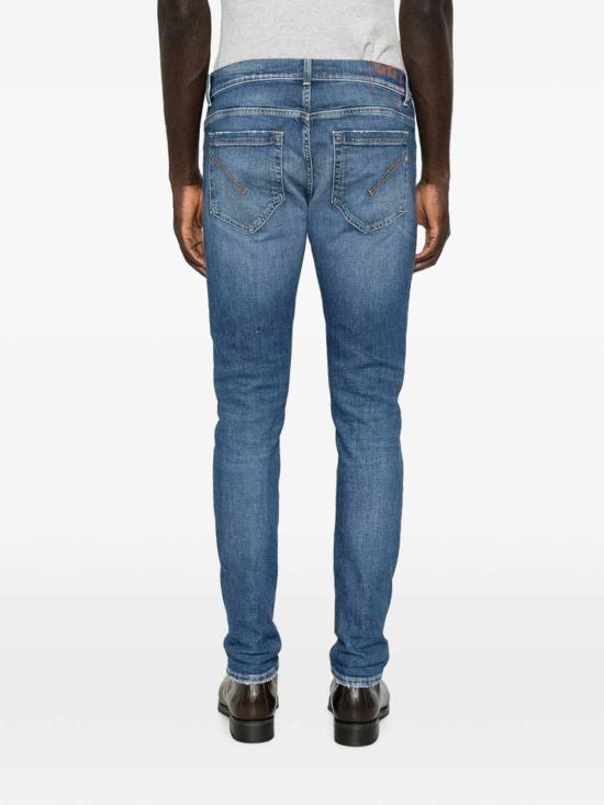 26FW 돈답 스트레이트 팬츠 UP232J45800 BLUE - DONDUP