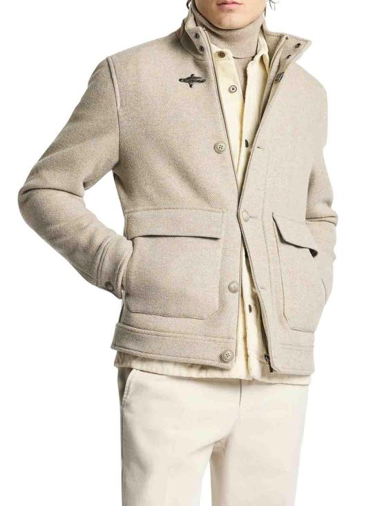26FW 페이 봄버 자켓 NAM12530470YNEC401 BROWN - FAY