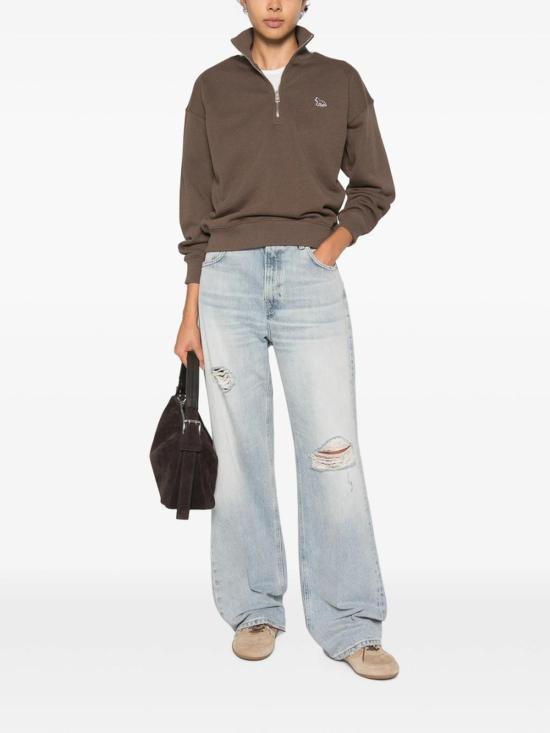 26FW 메종키츠네 스웨터 MW00304KM0341DKBRO BROWN - MAISON KITSUNE