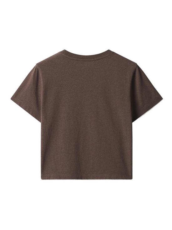 26FW 메종키츠네 베이비 폭스 베이비 티셔츠 MW00105KJ7026DKBRO BROWN - MAISON KITSUNE