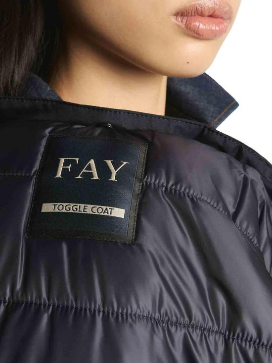 26FW 페이 패딩 NAW59533830ZXEU808 BLUE - FAY