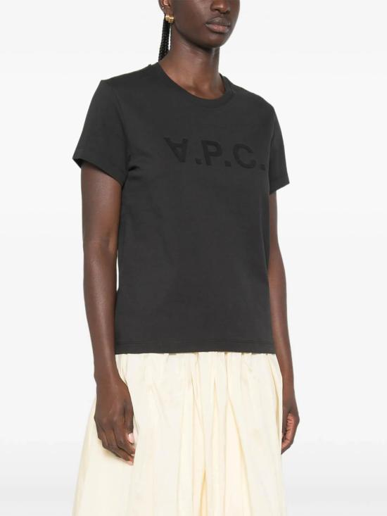 26FW 아페쎄 반팔 티셔츠 COHMBF26611LKY BLACK - A.P.C.